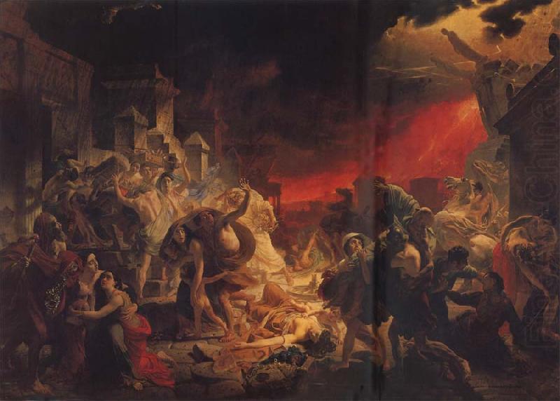 Karl Briullov The Last Day of Pompeii china oil painting image